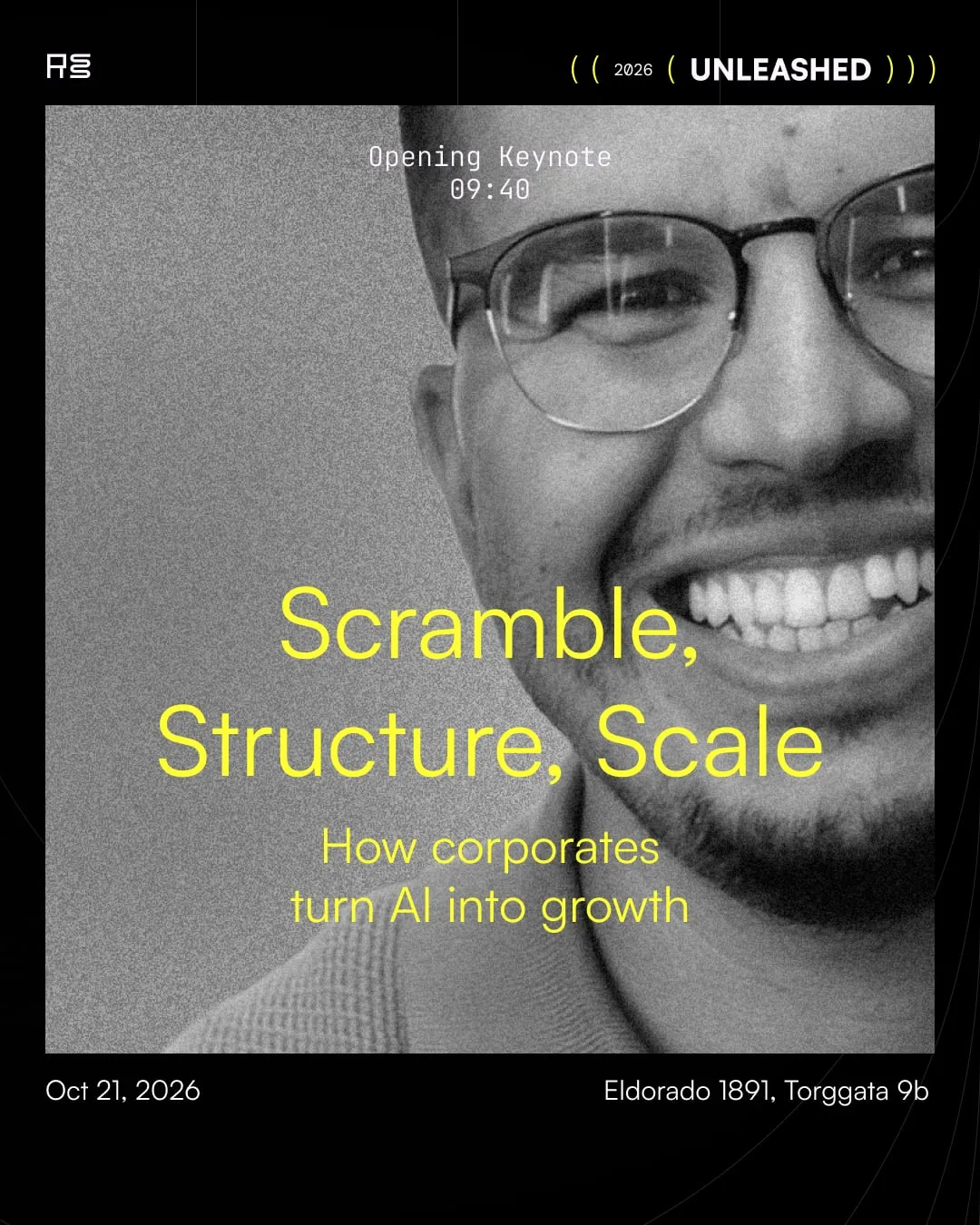 Opening keynote: Nassir Achour, slide 1 of 5