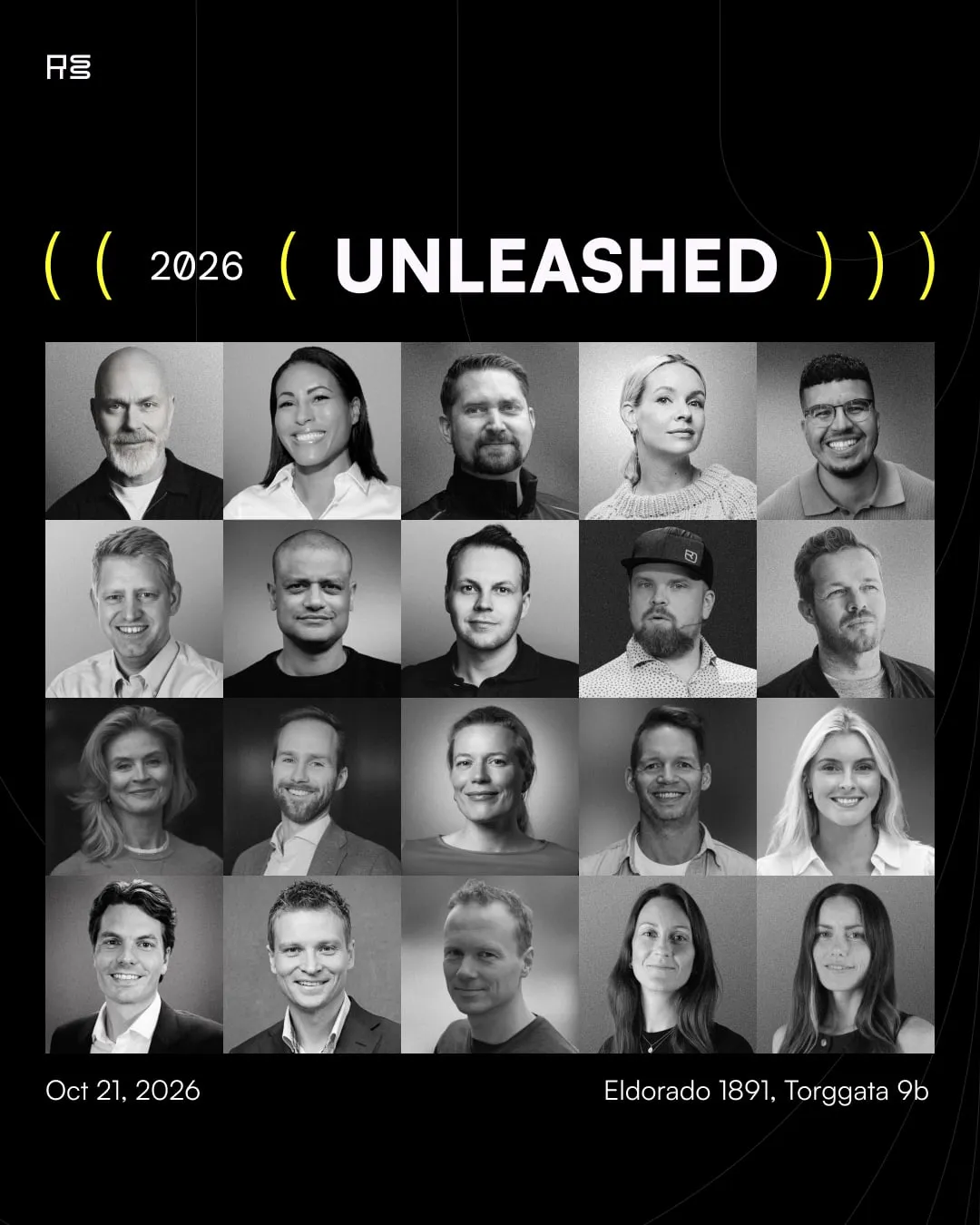 Full line-up and agenda, slide 1 of 4