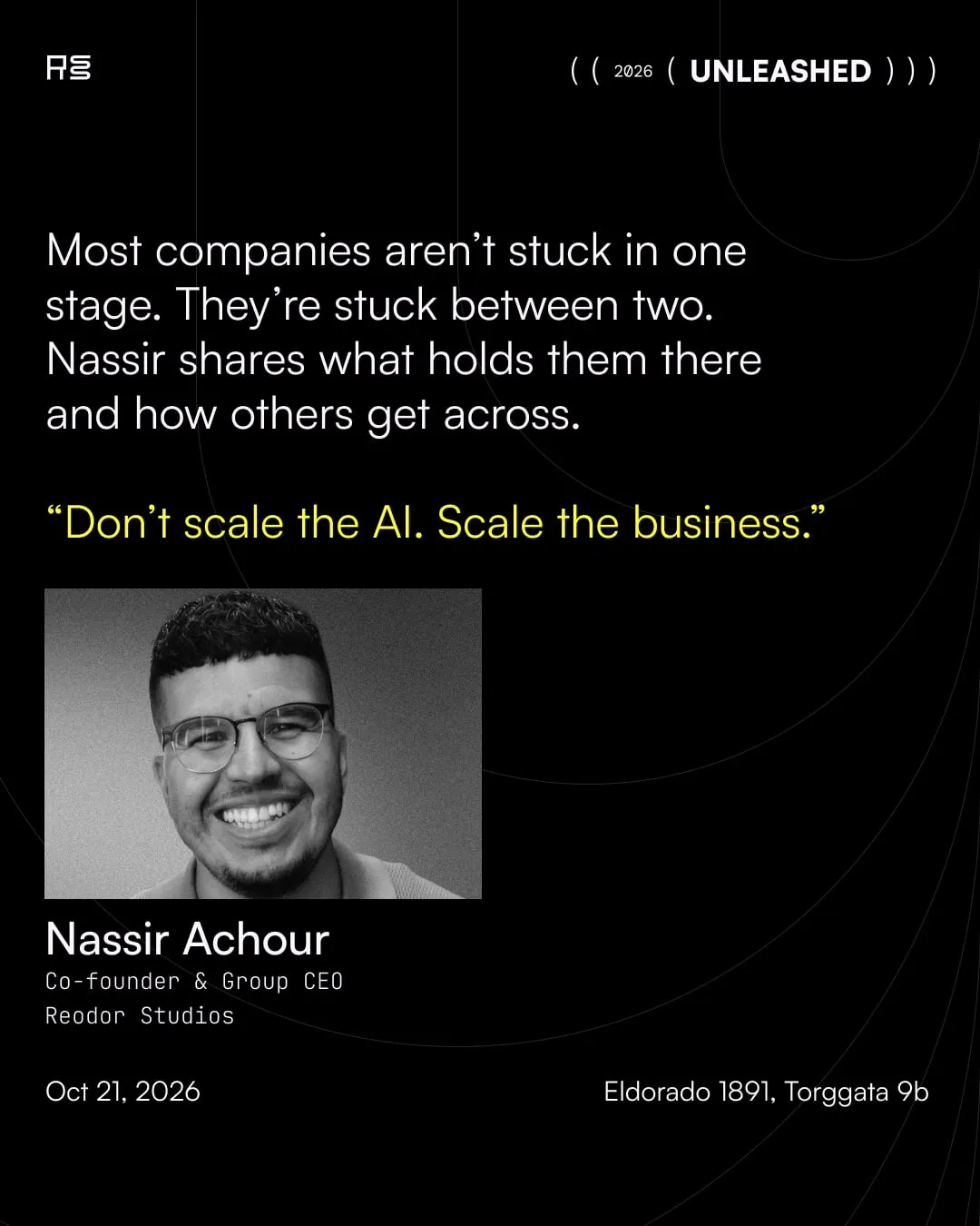 Opening keynote: Nassir Achour, slide 4 of 5