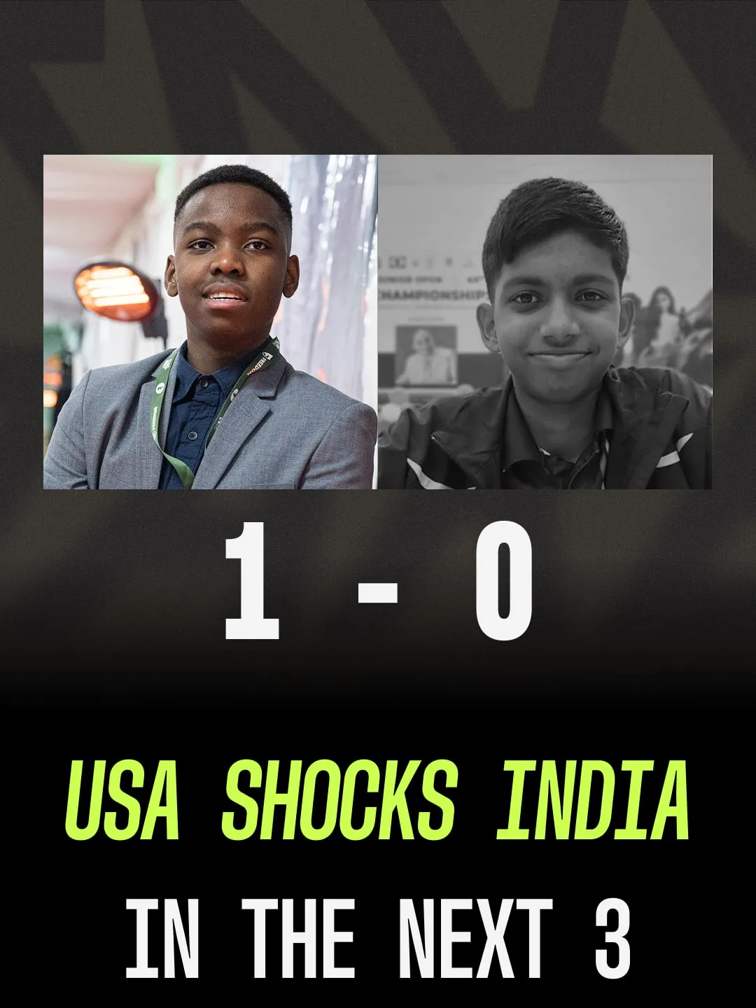 Anish sides with Hikaru's viral king throw, slide 7 of 20
