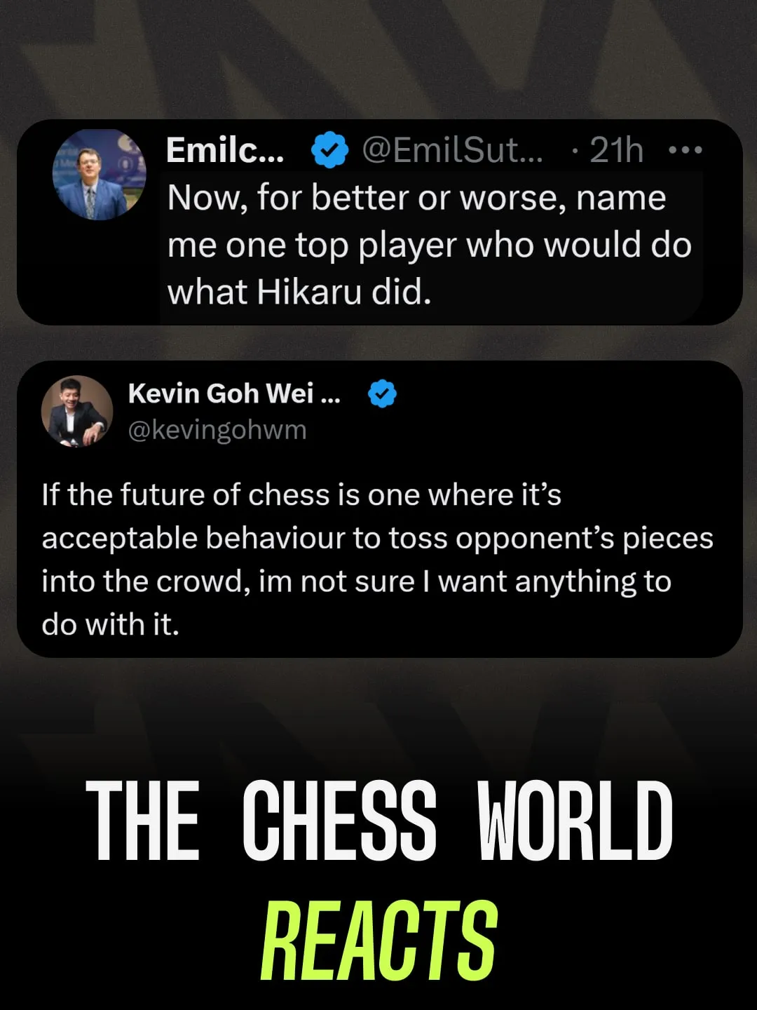 Anish sides with Hikaru's viral king throw, slide 17 of 20